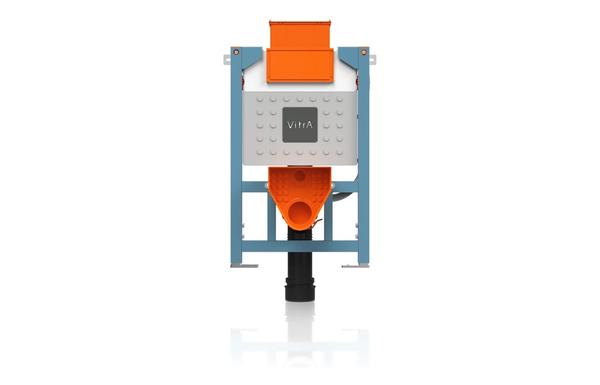 VitrA V-Fix Prime Reduced Height (82cm) WH WC Frame & 3/6L Cistern (Floor/Wall Fix)